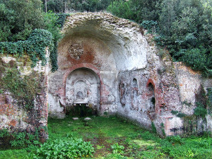 093 La grotta della ninfa Egeria, Via Appia, Roma