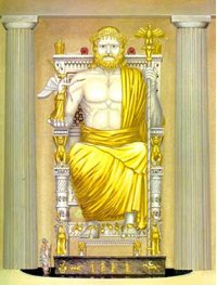 121 Ricostruzione dello Zeus di Olimpia