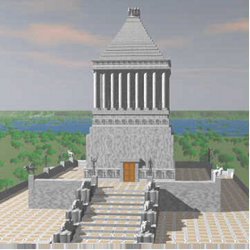 147 Una ricostruzione del Mausoleo