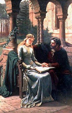 04 Abelardo ed Eloisa, E. Leighton, XIX secolo,