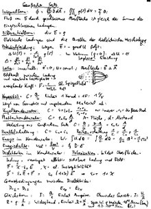 023 Una pagina autografa di Gauss