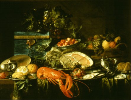 Natura morta, Jan Heem, 1650