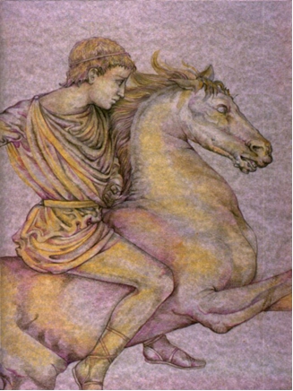 Alessandro Magno su Bucefalo