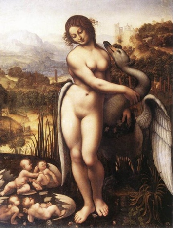 Leda e il cigno, Leonardo da Vinci