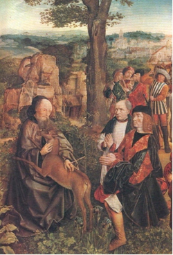 Sant'Egidio, Maestro di Saint-Gilles, XV sec. National Gallery, Londra