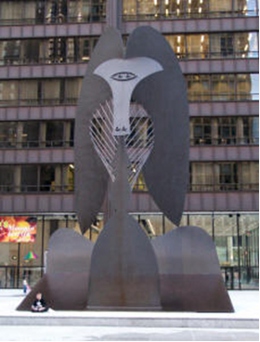 Scultura di Picasso,Chicago