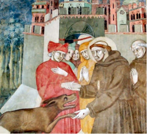 San Francesco e il lupo