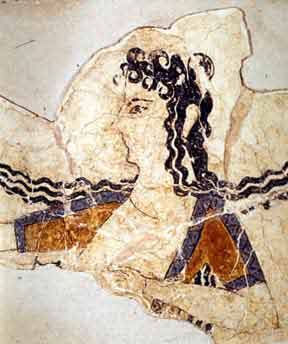 Danzatrice, XV secolo a.C., Palazzo di Cnosso, Creta