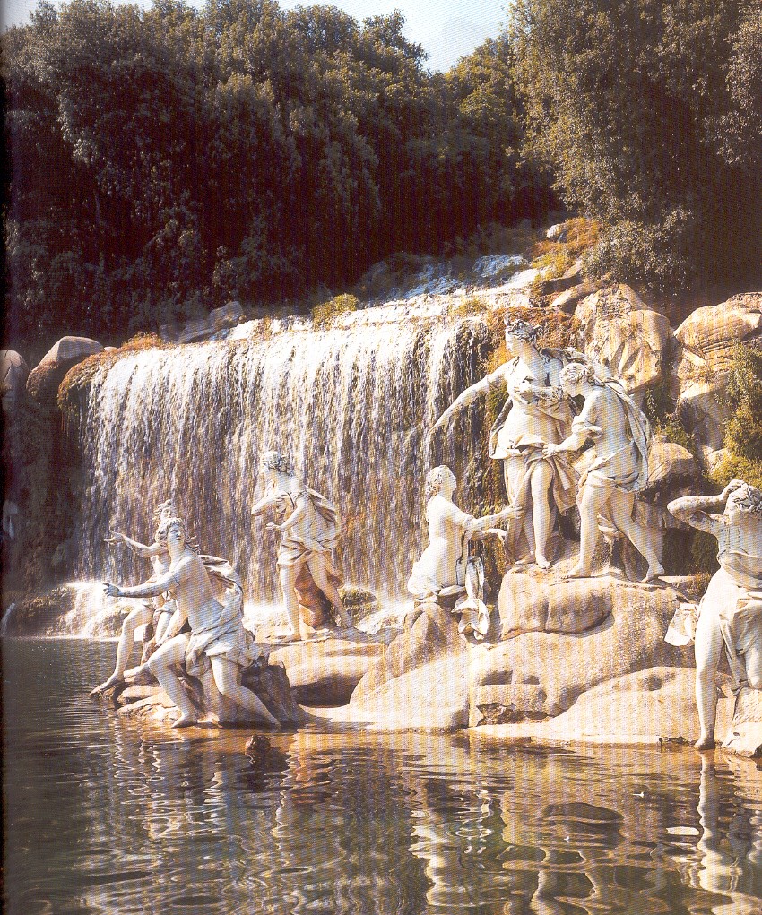 Il bagno di Diana e le Ninfe,  1785, Reggia di Caserta