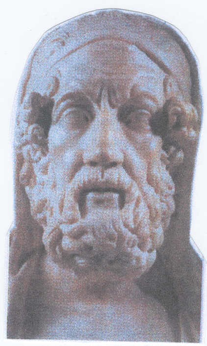 Busto di Omero, Museo Capitolino, Roma