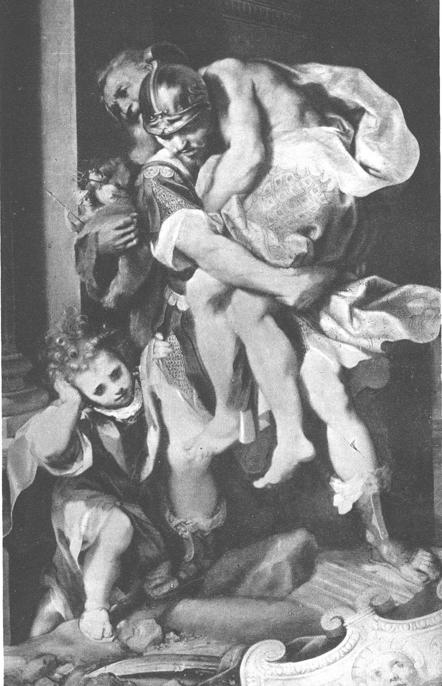 Enea fugge da Troia, Barocci, 16° sec., Galleria Borghese, Roma