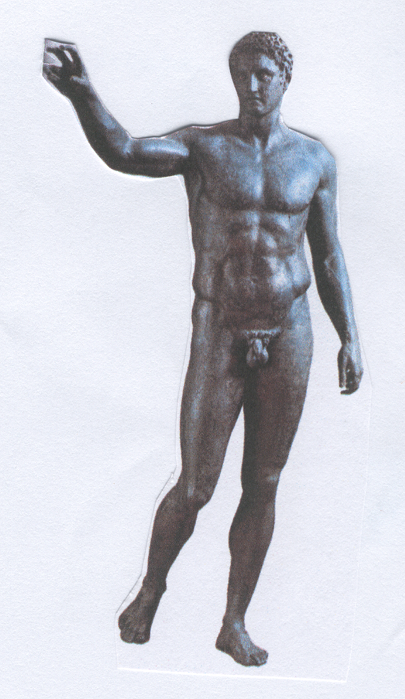Paride, bronzo, 5° sec. aC., Museo Archeologico, Atene