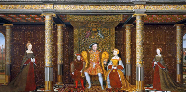 17 La famiglia di Enrico VIII, anonimo