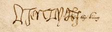 Firma di Enrico VIII