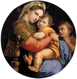 15 Madonna della seggiola, Raffaello