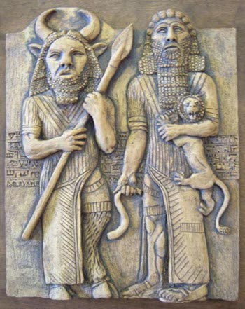 24 Gilgamesh e Enkidu