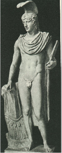 Ares, statua policletea, 5° sec. aC