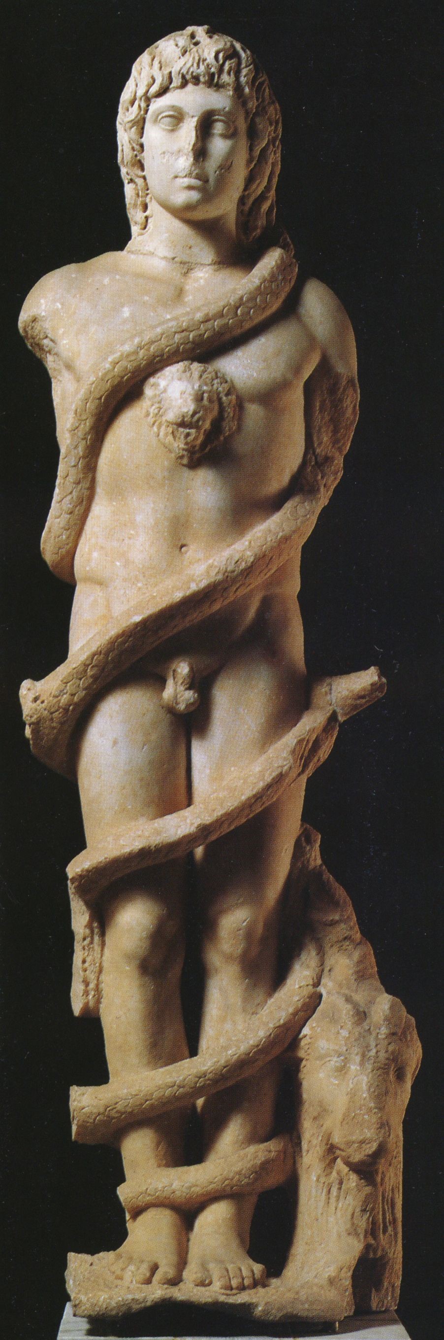 Crono giovane con serpente, Museo di Arte Romana, Merida