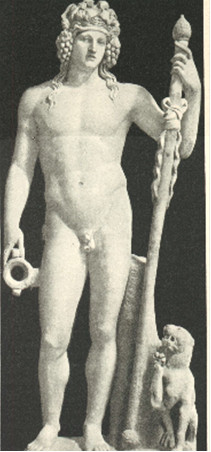 Dioniso, statua, Museo Archeologico,  Napoli