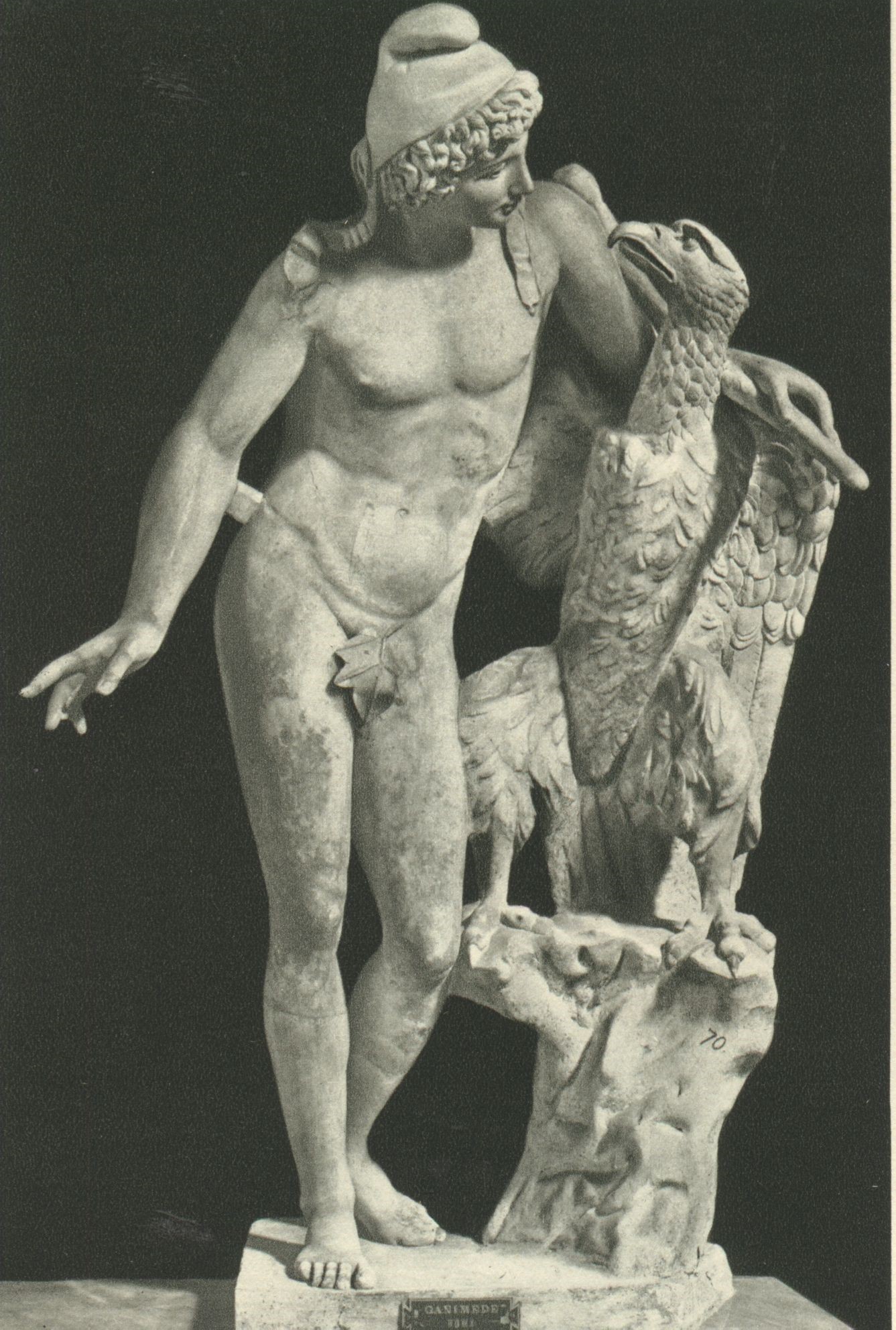 statua greca, Museo Archeologico, Napoli