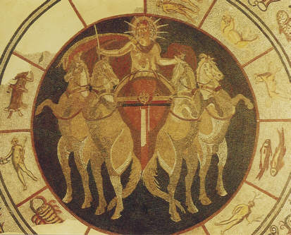Febo mosaico 250 aC