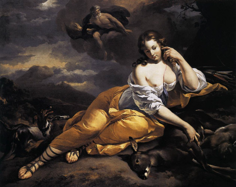 callisto giove Diana d