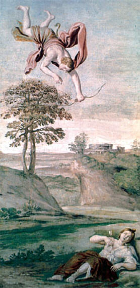 coronis apollo arma Domenichino