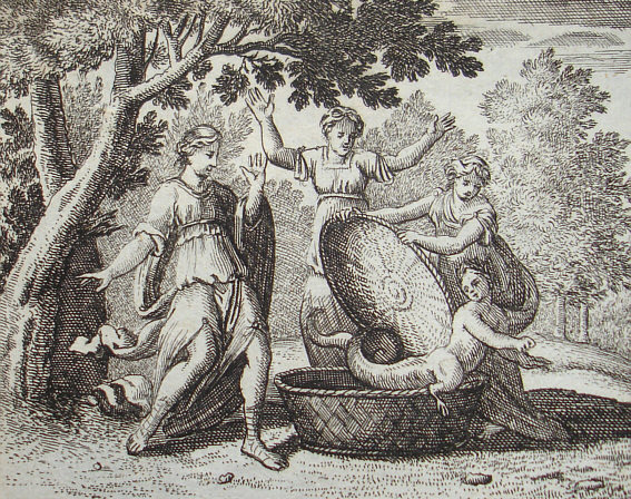 erichthonius Aglauro J U Krauss 1690