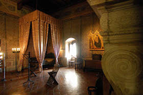 Una camera nella Rocca di Gradara