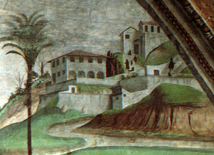 06 Villa Medici a Fiesole, D. Ghirlandaio, XV secolo