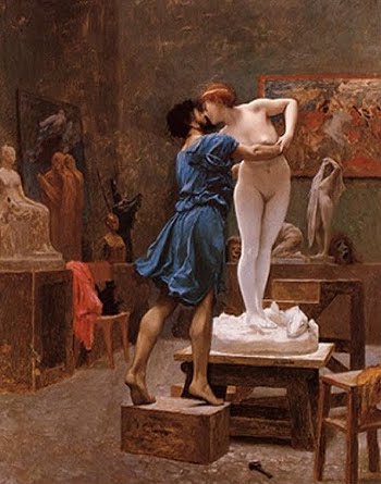 03 Pigmalione e Galatea, Leon Gerome, 1890