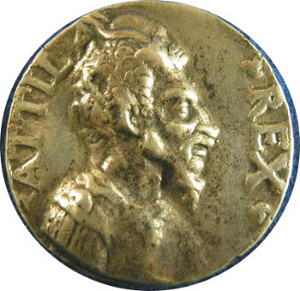 22 Attila, moneta di Aquileia