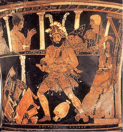 Follia di Eracle, IV sec. a.C., Museo Archeologico, Madrid 07 Follia di Eracle, IV sec. a.C., Museo Archeologico, Madrid