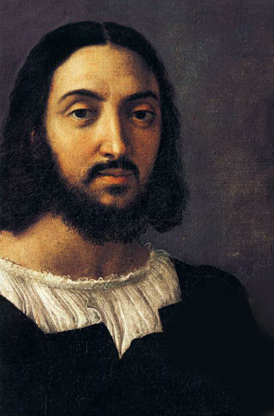10 Autoritratto di Raffaello, Museo del Louvre, Parigi