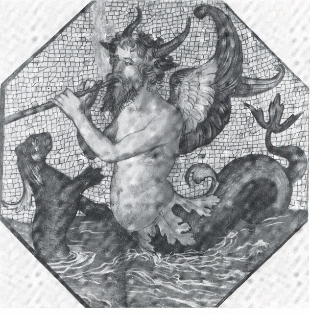 Esseri mitologici, Pinturicchio, 15° sec., Palazzo dei Penitenzieri, Roma Esseri mitologici, Pinturicchio, 15° sec., Palazzo dei Penitenzieri, Roma 3 di 3