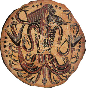 Tifone, 560 aC, Museo di Cerveteri Tifone, 560 aC, Museo di Cerveteri